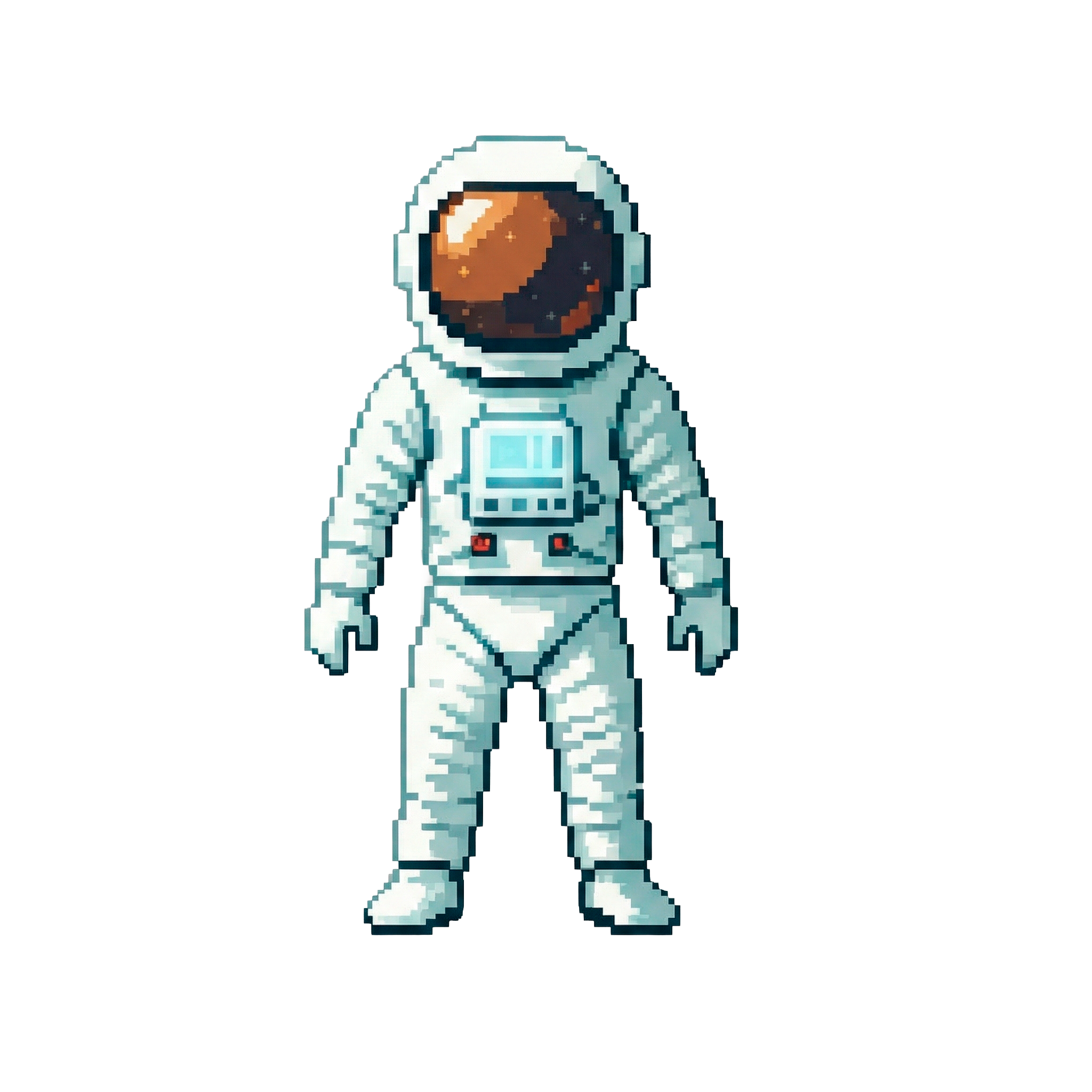 Pixel Art Astronaut